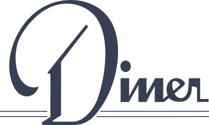 Diner Vinyl Lettering Sticker