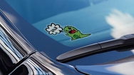 Dinosaur Face Adhesive Sticker
