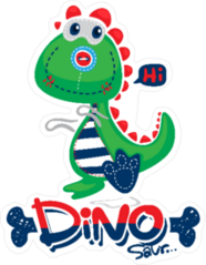 Dinosaur Toy Sticker