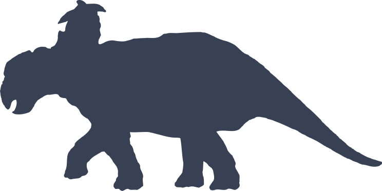 Dinosaur Walking Sticker