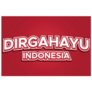 Dirgahayu Indonesia Headline Sticker