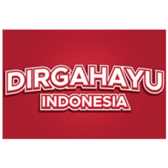 Dirgahayu Indonesia Headline Sticker