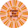 Disco Ball Funky Way Of Life Vintage 70s Sticker