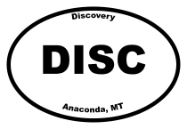 Discovery Oval Sticker