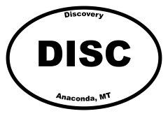 Discovery Oval Sticker