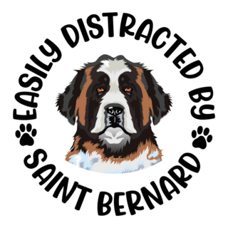 Distracted Bernard Sticker