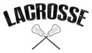 Distressed Lacrosse Quote Illustration Sticker