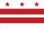 District Of Columbia Dc State Flag Sticker