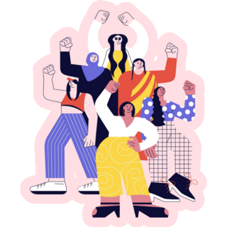 Diverse International, Women Empowerment Sticker