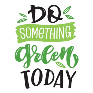 Do Something Green Today Vegan Lifestyle Sticker 