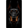 Doberman. Hidden Sticker