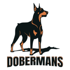 Dobermans Dogs Rule Sticker