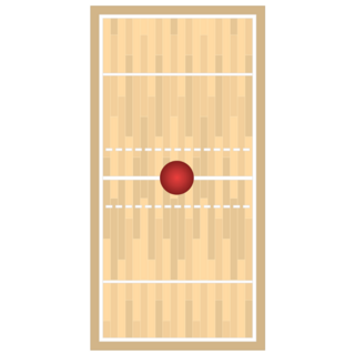 Dodgeball Floor Sticker