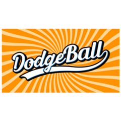 Dodgeball Retro Sticker