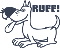 Dog Barking Sticker