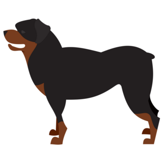 Dog Breed Rottweiler Sticker