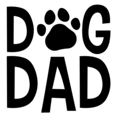 Dog Dad Dog Lover Sticker