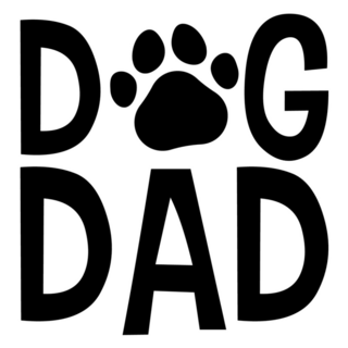 Dog Dad Dog Lover Sticker