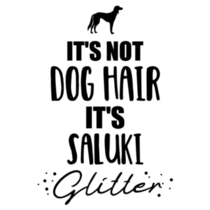 Dog Hair Saluki Sticker