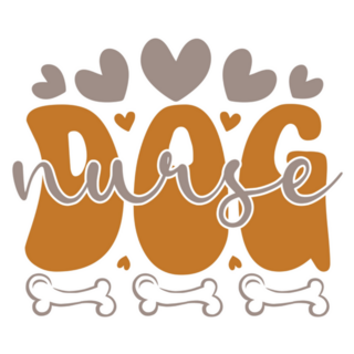 Dog Nurse - Boho Retro Style Sticker