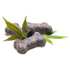 Dog Treats And Cannabis Leaves Cbd Medical Marijuana Sticker