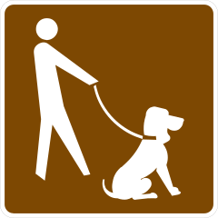 Dog Walking Sticker