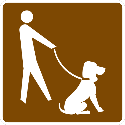 Dog Walking Sticker