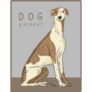 Dog Whippet Sticker