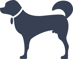 Dog With Collar Sticker