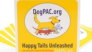 DogPAC.org Custom Rounded Rectangle Stickers