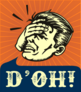 DOH Facepalm Meme Sticker