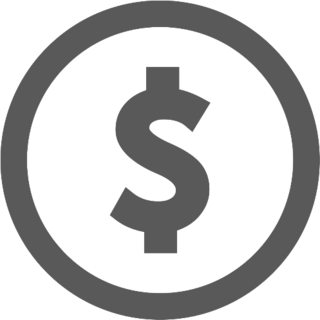 Dollar Sign Icon Sticker