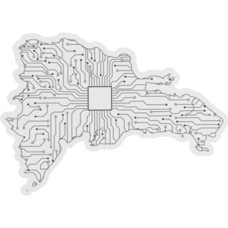 Dominican Republic Circuit Sticker
