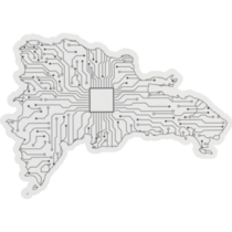 Dominican Republic Circuit Sticker