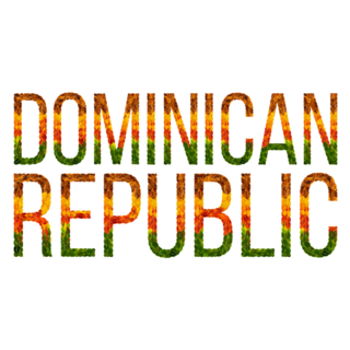 Dominican Republic Leaves Sticker
