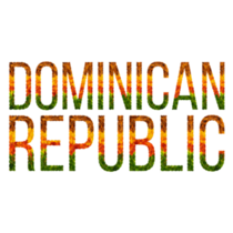 Dominican Republic Leaves Sticker