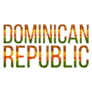 Dominican Republic Leaves Sticker