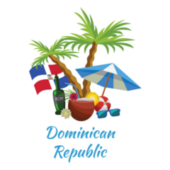 Dominican Republic Vacation Sticker