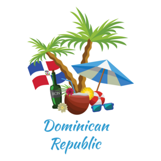 Dominican Republic Vacation Sticker