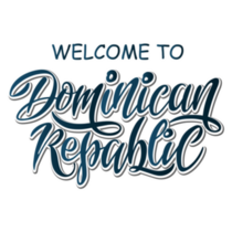 Dominican Republic Welcome Sticker