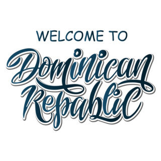 Dominican Republic Welcome Sticker