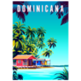 Dominicana Poster Sticker 