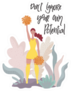 dont Ignore Your Own Potential Cheerleading Sticker