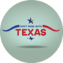 Dont Mess With Texas Logo Sticker