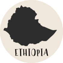 Doodle Ethiopia Sticker