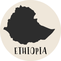Doodle Ethiopia Sticker