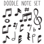 Doodle Music Sticker