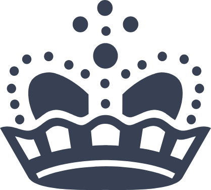 Dot Crown Sticker