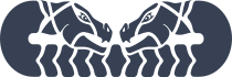Double Head Snake Sticker