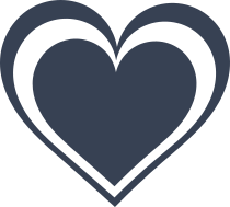 Double Heart Sticker